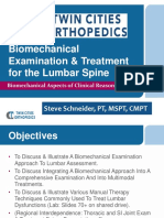 Lumbar Virtual Rounds 1 - 2021