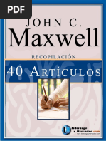 4 E Book 40 Articulos John Maxwell PDF