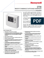 DT90E1012 Honeywell Fiche Technique