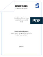 Reporte Escrito: El Urbanismo Del Siglo XXI