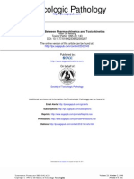 Differences in Toxicokinetics and Pharmacokinetics