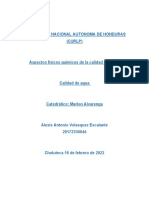 Aspectos Físicos Químicos de La Calidad Del Agua