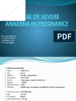 Anaemia in Pregnancy