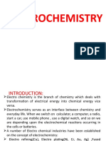 Electrochemistry &batteries 2018