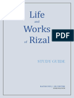 Life and Works of Rizal Study Guide and General Instructions