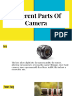 Parts of Camera and Lenses