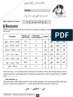 Writing Arabic Letters