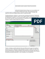 Computerized Faculty Evaluation System Capstone Project Documentation