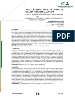 O Papel Do Farmacêutico Clínico Na Unidade de Terapia Intensiva Adulto