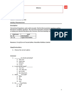 Placement Test