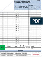 Controle de Produtividade Com Desenho