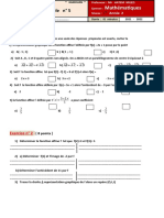 Devoir de Synthèse N°2 1A 2