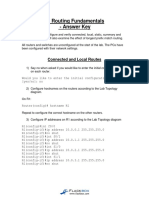 16 Routing Fundamentals Answer Key