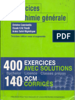 610.523 Exercices de Chimie Générale 400 Exercices Avec Solution140 QCM Corrigés - Christos Comninellis-Ilovepdf-Compressed 1