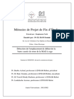 Détection de L'emplacement de Défaut de La Barre Cassée de Rotor de La MAS À Cage