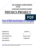 02 Factors On Which Internal Resistance of A Cell Dependence