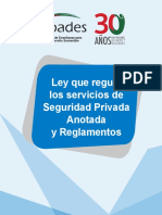 Ley Que Regula Los Servicios de Seguridad Privada