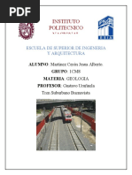 Reporte Tren Suburbano