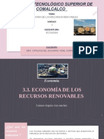 Economia de Los Recursos Renovables