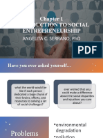 Chapter 1 Introduction To Social Entrepreneurship