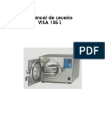 65 Manual Autoclave Visa 105 L