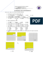 2nd Grading Exam - Math 5