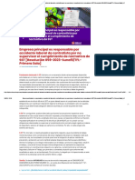 Empresa Principal Es Responsable Por Accidente Laboral de Contratista Por No Supervisar El Cumplimiento de Normativa de SST (Resolución 059-2023-Sunafil - TFL-Primera Sala) - LP