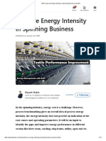 (99+) Improve Energy Intensity in Spinning Business - LinkedIn