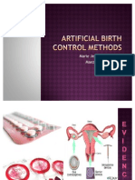 Artificial Birth Control Methods