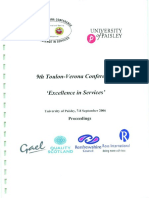 Quality in University Edication - Tortora - 2006