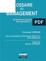 Glossaire Du Management Vocabulaire Et Dynamique