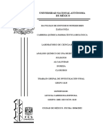 Análisis Químico de Una Muestra de Agua-Trabajo Grupal-2215