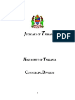 Historical Background of The Commercial Court of Tanzania