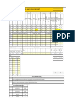 Capacity Sheet