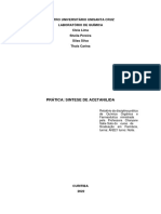 Rel - Sintese de Acetanilida