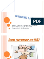 Indian Partnership Act-1932