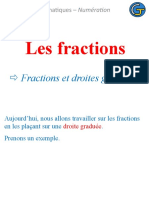 Les Fractions Fractions Et Droites Graduees