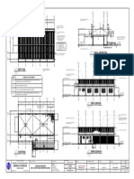 Typical Side Section: Standard Dpwh-Deped One (1) Storey Unique Workshop Building