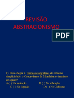 Abstracionismo Revisão