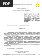 PL 106 - 2023 - Emenda (Supressiva) - 1 - CCJ - Deputado Robério Negreiros - (58464)