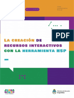 La Creación de Recursos Interactivos Con La Herramienta H5P - Texto Descargable