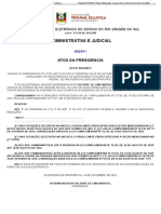 Administrativa E Judicial: Diário Da Justiça Eletrônico Do Estado Do Rio Grande Do Sul