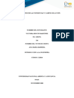 Guia de Actividades y Rúbrica de Evaluación - Tarea 3 - Reconocer Las Tendencias y Campos de Accón.