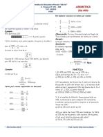 Arimetica Quinto Segundo Bimestre