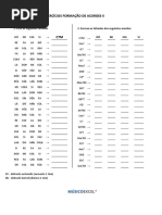 Exercício Formação de Acordes 2