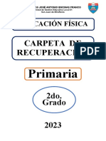 2do Grado - Carpeta de Recuperacion 2022 Primaria