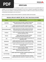 AMCAT Guide - BE