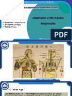 Aula 001 - Sistema Respiratório Comparado