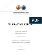 Narrative Report