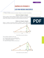 Exercicios Triangulo Retangulo